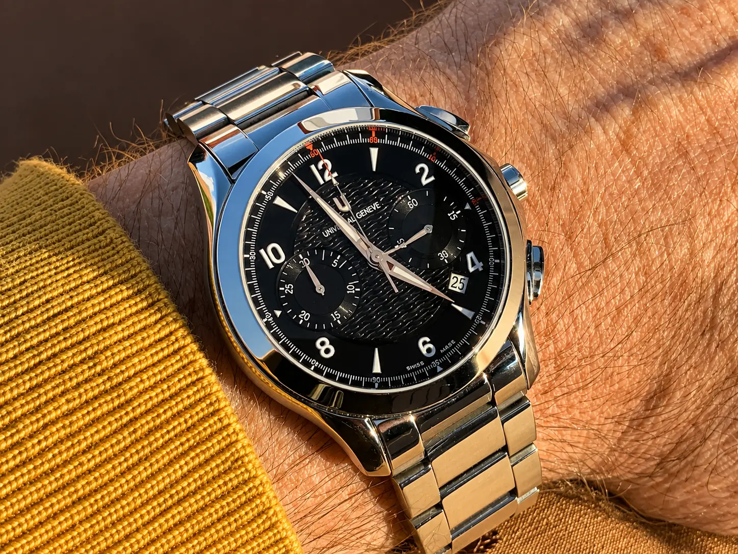 Worn on the wrist