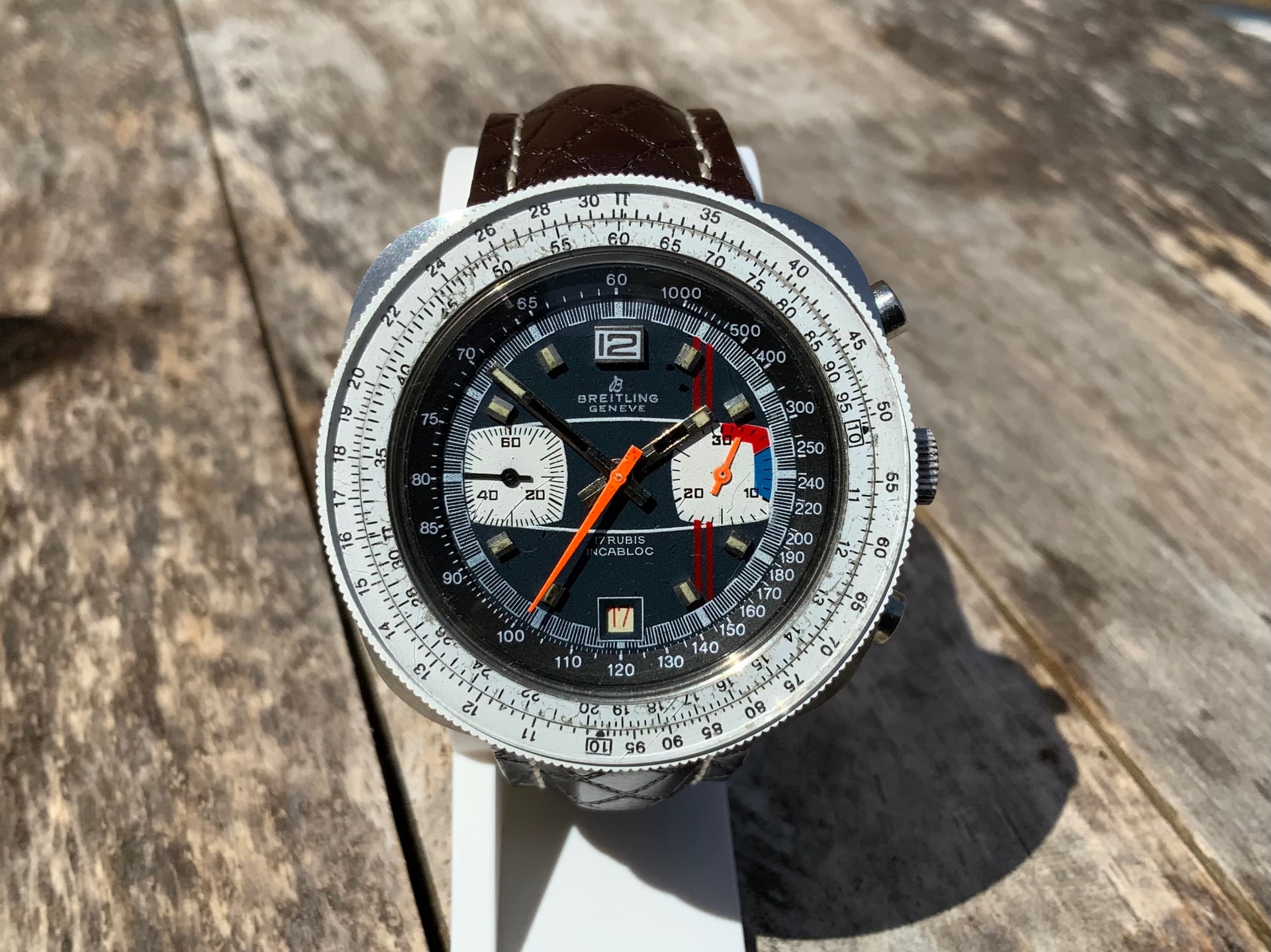 Breitling Genève Regatta Chronograph, frontal view